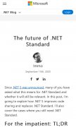 微軟將停止開發(fā) .NET Standard